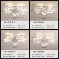 【送貨上門免費安裝】360° Lotus Flower Ceiling Fan with LED Lights藝術燈 風扇燈 吊扇