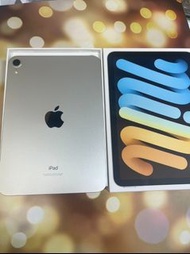 💜西門平板電腦專賣店💜全新僅啟用保固未使用🔥平板🔥ipad Mini 6代 8.3吋 64G 白色 ➡️wifi版