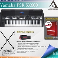 Yamaha Psr Sx 600 + Stand Psr Sx600 Psrsx600 Keyboard Penerus S670