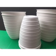 Turquoise Pot Package 15cm 21cm 24cm WHITE
