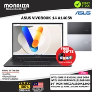 Asus Vivobook Laptop (14 A1405V-ALY909WS/ALY910WS) INTEL CORE I7-13620H | INTEL UHD GRAPHICS