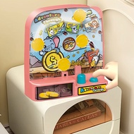 Children's Toys ANIMAL COIN INPUT BOARD GAME ADVENTURE Children's Pusher Game Coin Toy - No Bubble