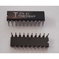 IC TD6316AP TD 6316 AP Circuit VC-TV PLL Tuning F-Divider DIP20