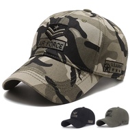 Vintage Air Force Army Cotton Baseball Cap Men Women Retro Sports Outdoor Casual Sun Hat