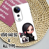 (KS24) Softcase rubber for VIVO V40 5G 2024 Character image Motif Hijab/casing VIVO V40 5G latest/ke