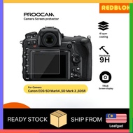 PROOCAM SPC-5DM4 GLASS SCREEN PROTECTOR FOR CANON 5DM4 5DM3 5DSR 5DSA