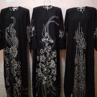 JUBAH MODEN /JUBAH batik/ JUBAH HITAM PUTIH batik murah