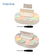 Shamjina Carousel Cupcake Holder Cookie Cupcake Holder Swing Tray 360 Degree Revolving Plates for Ki