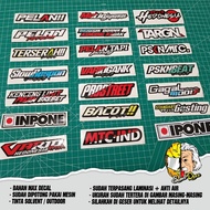 Glossy racing pack stickers / word stickers / viral stickers / slow stickers / full smile stickers /