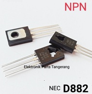 (1 Buah) D882 TRANSISTOR D882 NEC TRANSISTOR POWER NPN TO-126 3A 40V TRANSISTOR D 882 NPN 2SD882 NPN