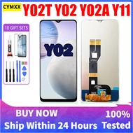 Original LCD For VIVO Y02T /Y02 / Y02A / Y11 2023 LCD Display Touch Screen With Frame