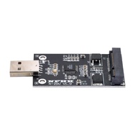 NFHK Mini PCI-E mSATA to USB 2.0 External SSD PCBA Conveter Adapter Pen Driver Card Without Case