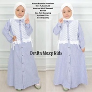 Imported Muslimah Fashion Eid Clothing 2025 Famis Kekinian 2025 Gms Kid Girls Fms Premium Quality Gs