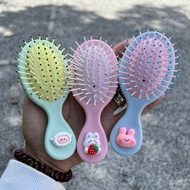 Mini Cute Air Cushion Comb Head Scalp Massager Rounded Bristle Hair Brush Portable Travel Hairs Care