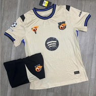 Barca Club Away Football Kit 2025 C1 Sleeves, Barca Club Football Shirt - Thai Polyester Fabric