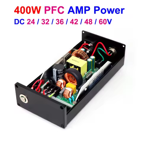 400W PFC Switching Power Supply For Audio Amplifier 24/36/48/60V Switch Power Module Zero Noise DIY 