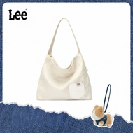 Lee(ลี) | กระเป๋าผ้าใบ Lee ความจุขนาดใหญ่ กระเป๋าสะพายไหล่ผู้หญิง กระเป๋าสะพายข้างแบบลำลองสำหรับการเ