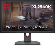 BenQ ZOWIE XL2540K Esports Gaming Monitor | 24.5 inch 240Hz XL Setting to Share | 120Hz Compatible for PS5 and Xbox Series X, Black