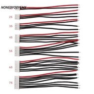 NONEDYODYEMX RC Lipo Battery Balancer Charger Plug, 1S 2S 3S 4S 5S 6S 7S 10CM Wire Connector, Aircra
