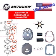 Water pump kit for MERCURY (USA Model) 30/40/50HP 2st 25/30/40/45/50HP 4st & FORCE 40/50HP Outboard