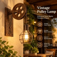 Iron vintage light indoor e27wall light  fixture retro bedroom living room bedside stair aisle cafe 