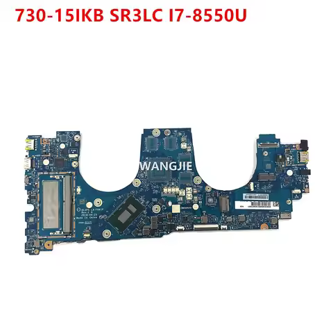 DLZP5 LA-F661P 5B20Q96455 For Lenovo Yoga 730-15IKB 15.6 inch Laptop Motherboard SR3LC I7-8550U CPU 
