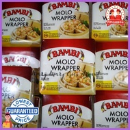 ◇ ♙ △ Bambi Siomai Wrapper / Molo Wrapper Small 6" x 6" cm 120 grams