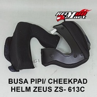 Zeus 613C Foam lining and Cheekpad ZS-613C Zeus Helmet Foam ZS613C