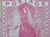 英國郵資片-1888年大英帝國維多利亞女皇全身像郵資片(未使用)