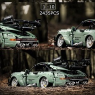 🚚ส่งภายใน24ชม🚚รถแข่งปอร์เช่ 964 เข้ากันได้กับเลโก้ 1:1 รูปแบบอาคาร (2435 ชิ้น) ประกอบบล็อกอาคารของเล