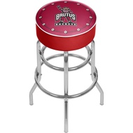 NCAA Ohio State University Padded Swivel Bar Stool, Ohio State Brutus