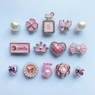 [Real photo] JIBITS SET WITH SLIPPERS AND PINK HEART MODEL