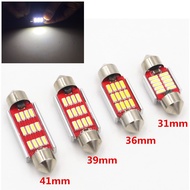Car Reading Light License Plate / Dome light 31mm 36mm 39mm 41mm C10W LED Bulbs
