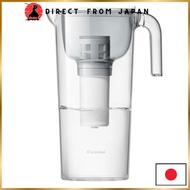Amazon Exclusive Clean-Sui Water Purifier Pitcher with Alkaline Cartridge - 1 Piece (Model CPXXX-GR)