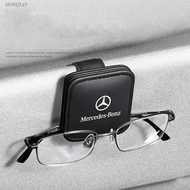 HN | เหมาะสำหรับ Mercedes Benz C E SLK CLS M GL A200 C63 E Class Exclusive AMG W108 A CLA GLB รุ่น GLC W204 W205 W212กล่องคลิปหนีบแว่นตารถ W213การปรับเปลี่ยนอุปกรณ์จัดเก็บ