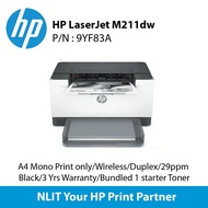 HP LaserJet M211dw (9YF83A) A4 Mono Print only, Duplex, Up to 29ppm, USB, WIreless, 3 Years Warran