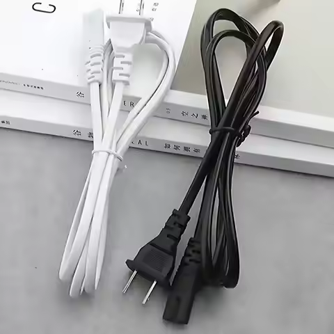 US Power Cable Cord IEC C7 2pin AC Extension Cable For Dell Laptop Charger Canon Epson Printer Radio