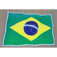 BRAZIL national flag sticker