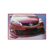 Perodua Alza (2014 Facelift Model ONLY) OEM Front Skirt Skirting Bumper Lower PU Bodykit - Raw Material Rubber State