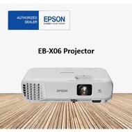 EPSON EB-X06 XGA 3600 LUMEN XGA 3LCD PROJEKTOR Tiada Beg Disertakan/EPSON EB-X06 XGA 3600 LUMEN XGA 