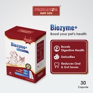 Predator Raw Life Biozyme Pet Probiotics Supplement Enzymes Allergic Diarrhea Vomit (30 Capsules)