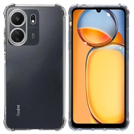 Case Redmi 13C / Poco C65 Softcase AIRBAG CLEAR CAMERA PROTECTION Case Casing Hp Redmi 13C - Poco C6