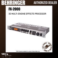 Behringer Virtualizer 3D FX-2000 High Performance 3D Multi Engine Effects Processor (FX2000 FX 2000)