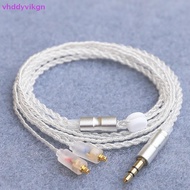 VHDD HiFi Earphone Upgrade Cable MMCX 3.5mm 1.2m Silver Plated Cable For IE200/IE300/IE600/IE900/ N5