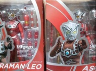 (不議價 不散放) 全新日版 兩盒 shf 超人尼奧 超人亞斯多拉 shf Ultraman 超人兄弟 咸旦超人 鹹蛋超人 超人亞斯特拉 阿斯多拉 shf超人尼奧 Leo 超人Astra ULTRAM