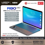【2025 TOP7】LABRICK R80 Pro 10.1 Inches Tablet PC 4G Dual SIM Android 10 5G WiFi Gaming Online Meetin