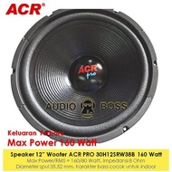 Speaker 12 Inch Woofer ACR PRO 160 Watt - Speaker Woofer Wufer 12 Inch