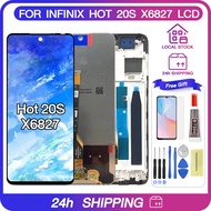 6.78"  LCD For Infinix Hot 20S X6827 LCD Display Screen Touch Digitizer Assembly Replacement For inf