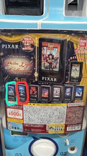 PIXAR 海報燈飾系列 扭蛋