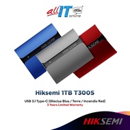 HIKSEMI 1TB T300S Portable USB3.1 Type-C External SSD